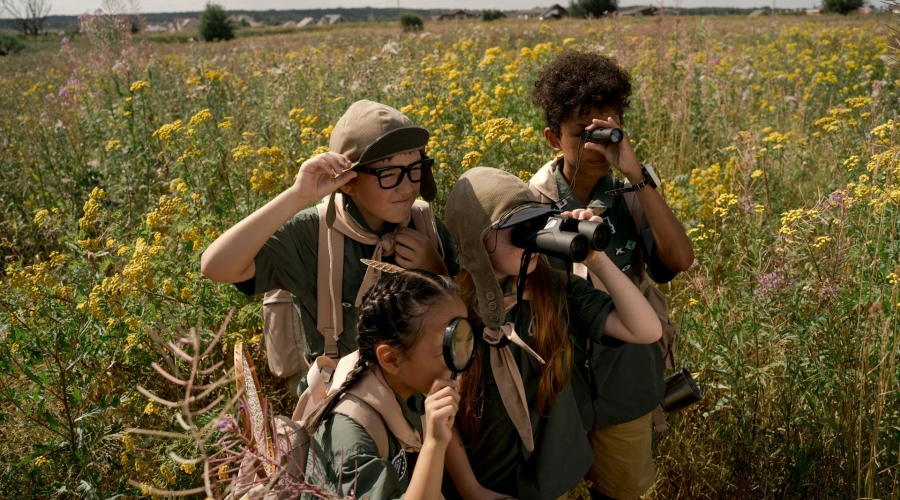 scouts playing