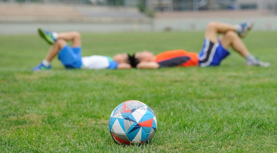 young football players